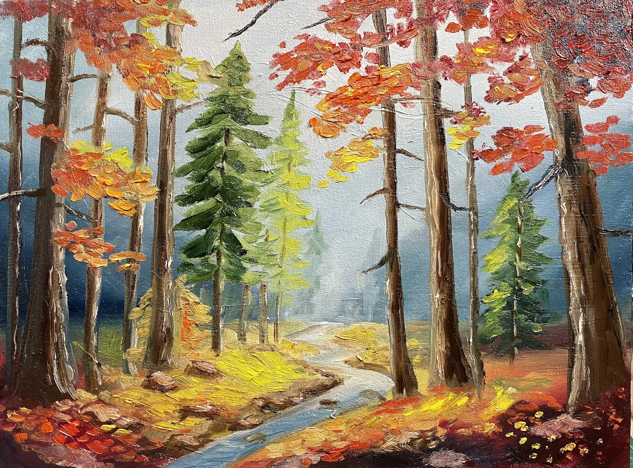 Colourfulness Of Autumn — AISHA HAIDER ART